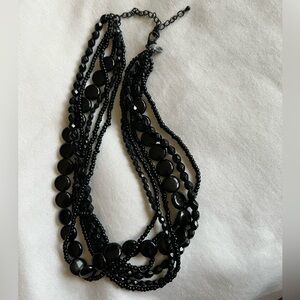 Premier Designs Black Necklace